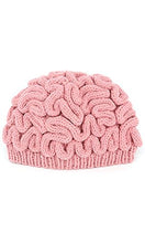 LZWIN Creative Hand Made Brain Knitted Hat Unique Thinking Cap for Science Marches Men Women Gift