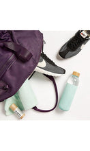 17 oz. BPA-free Wide Mouth Glass Water Bottle with Silicone Sleeve, Mint Green